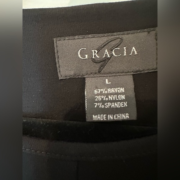 Gracia Black Midi Dress - Picture 3 of 3